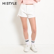 HI STYLE Women Short Jeans - White - FVA510110 / Seluar Pendek Jeans Perempuan - Putih