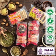Paket Kue Potong durian Kue Potong Cokelat Pia Cetak Kacang Hitam Pia Cetak kacang hijau