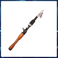 Goodaily  Casting Rod / Spinning Rod Portable Fishing Rod Mini Short Light Retractable Fiberglass Lure Rod For Travel