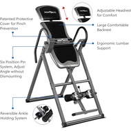 [yangh] Inversion Table with Adjustable Headrest, Reversible Ankle Holders, and 300 lb Weight Capaci