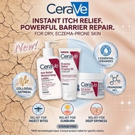 CeraVe Itch Relief Moisturizer for Eczema-Prone Skin | Hydrating Lotion, Cream & Creamy Oil – 237ml,