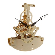 [Kesoto1] Clock Movement Fashion Desk Clock Moving Gear Clock Rolling Gear Clock Shelf