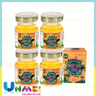 (Tặng đồ chơi đi kèm) Set 4 Lọ Nước Yến Bé Biếng ăn Lysine – Nest 100 Kids Dành Cho Bé Từ 1 Tuổi Trở