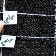 PLONG LOVE LEATHER 4MM - LOVE SHAPE PUNCH LEATHER