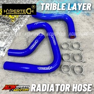 HYPERTECH NVX155 RADIATOR HOSE/ NVX155 V1 V2 RADIATOR HOSE/ RADIATOR PIPE NVX TRIBLE LAYER