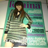 majalah Femina lawas tahun 2005 cover Sari Nila
