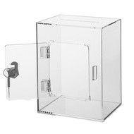 For Adults Kids Clear Acrylic Piggy Bank with Lock& Key Reusable Money Saving Box Openable for Birth