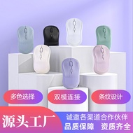 New Wireless Mouse Dual Mode5.2Mute C Portable Charging Office Gaming E-Sports Laptop Desktop
