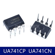 10PCS/Lot UA741CN UA741CP DIP8 UA741 DIP-8 OP AMP LM741 New And Original IC
