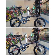 FOLDING BIKE 16 INCH PACIFIC CONTACT ( 9 SPEED )