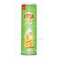 Lays Stax Potato Snack Sour Onion Cream Flavor 155G Box