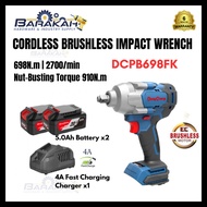 DongCheng DCPB698FK Cordless Brushless Impact Wrench - 20V