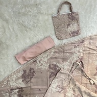 (COD) Mukena dewasa Silk Daily Premium Motif 2in1