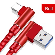 LDNIO Usb Micro Cable Charging 90 Degree Angle 2.4 A Fast For Mobile Phones