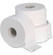 Jumbo Toilet Roll 2 ply Embossed Recycle Qty: 16 rolls per bag