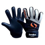 Sondico Unisex Juniors Match Junior Goalkeeper Gloves (Black/White) - Sports Direct