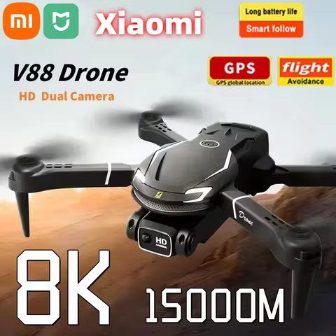 XIAOMI V88 Drone 8K 5G Professional HD Dual Camera Aerial Photography Remote Control Aircraft Quadco