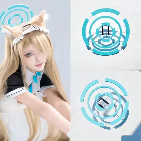 Comic gamme Blue Archive Asuna Ichinose Cosplay blue Halo Headpiece Ichinose Asuna coser ring head w