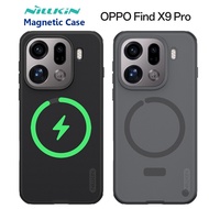 NILLKIN Magnetic Case Oppo Find X9 Pro/X9Pro Shockproof X9Pro Matte Reduce Fingerprints %