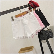 Tao Tao dress new spring shorts waist slim color flash jeans 22699 tide female personality