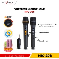Advance Microphone Double Wireless MIC-206
