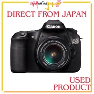 [ Used Camera from Japan ] [ DSLR Camera ] Canon Digital SLR Camera EOS 60D Lens Kit w/EF-S18-55mm F3.5-5.6 IS EOS60D1855ISLK