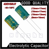 Electrolytic Capacitor 400V 15UF New Original High Frequency Durable Capacitor Specification 13X17mm/10X17mm/10X13mm/8X16MM