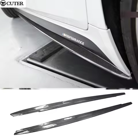 G30 5 Series F90 M5 Mp Style Carbon Fiber Frp Side Skirts Car Body Kit for Bmw F90 M5 G30 Car Stylin