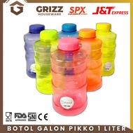 Gallon Bottle 1LPIKKO Plastic Drinking Bottle/ Drinking Bottle/ Gallon Bottle/ Drink Bottle/ Plastic