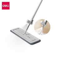 Deli ไม้ถูพื้นสเปรย์ 2in1 ม็อบ ไม้ถูพื้นรีดน้ํา แบบรีดน้ำ หมุน 360องศา เก็บง่าย ด้ามจับยาว Spray Mop