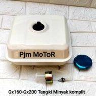 MESIN Fuel Tank Honda Gx160 Gx200 Gx220 5.5Hp 6.5Hp 7Hp Engine Gasoline Oil Tank