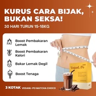 DYX VEGAN L-PO ONLY 3 UNIT PROMO PACKAGE BUANG LEMAK TEPU CHALLENGE 7 DAYS SLIM FAST & FAT BURNER
