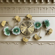 BAOCE Movement 6168 60cm Luxury European Quartz Wall Clock - 24119C - Golden/Green