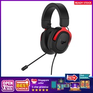 [sgstock] ASUS TUF Gaming H3 Wired Headphone with 7.1 Virtual Surround Sound, Red - [] []