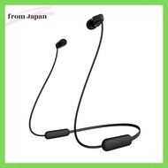 Sony WI-C200 Wireless In-Ear Headset/Headphone with Mic for Talking Black (WIC200/B)