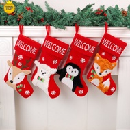 (XXD)1PC Christmas Socks Home Christmas Tree Large Socks Pendant Christmas Children's Gift Alpaca Ca