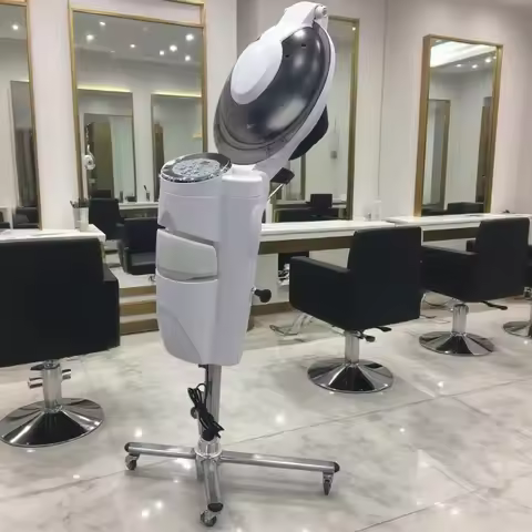 Micro Mist Hair Steamer, O3 Ozone Spa Machine, Salon Equipment for Hair Care, Professional Steam Tre