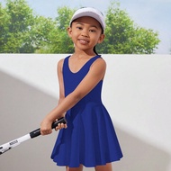 ชุดกีฬาสีน้ำเงินเข้มสบายนุ่มสำหรับสาวๆ สำหรับเต้นรำ เทนนิส ปั่นจักรยาน และเดินป่า