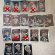 [現貨]  睇內文！日本 Seventeen Photocard 威化餅小卡