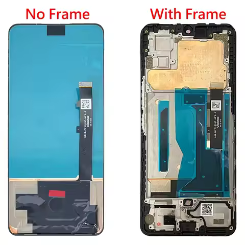 AMOLED LCD Screen For ZTE Axon 30 5G A2322 A2322G LCD Display LCD Touch Screen With Frame Digitizer 
