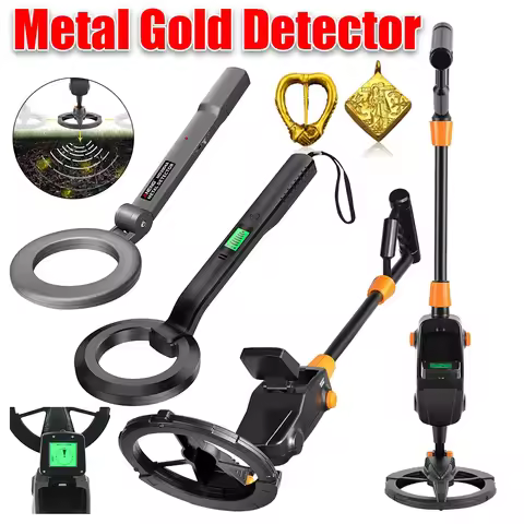 MD1008A Underground Metal Detector Gold Silver Jewelry Treasure Search Finders Waterproof Handheld T