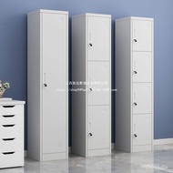 Single Door Staff Locker with Combination Locker Living Room Bookcase Study Crack Lock Household Dor