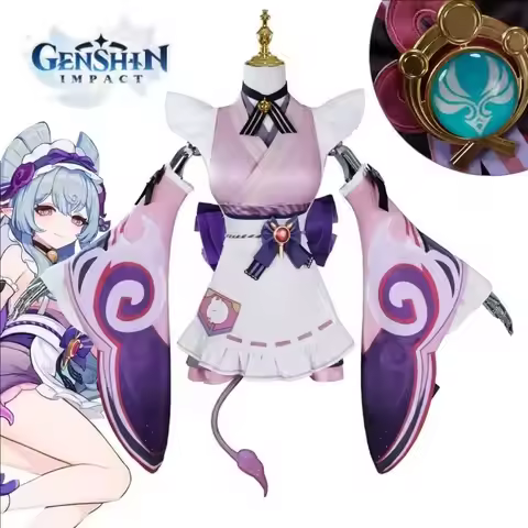 Game Genshin Impact Yumemizuki Mizuki Cosplay Costume Full Set Uniform Outfis Yumemizuki Mizuki Cosp