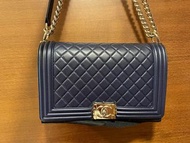 有單 Boy Chanel 28 blue/gold