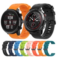 20mm 22mm Silicone Strap for Xiaomi Huami Amazfit Pace Stratos 3 2 2S Smart Watch Band for Huami Amazfit GTR 42mm 47mm