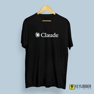Keylogger T-shirt Claude AI Sonnet Programmer 176 Premium Combed Cotton 30s Material