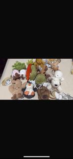《正貨》持續更新 現貨 little dragon bagcharm 小金龍鎖匙扣 Jellycat Amuseable Parmesan soft toy 19cm 帕爾馬芝士Clyde Capyb