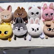 2024 Korean Pop Music Idol Stray Kids Skz Toy World Fofinha Fique Mini Backpack ZAWH
