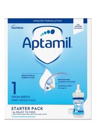 Aptamil 初生嬰兒奶粉 6x70 毫升 (平行進口貨)