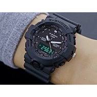 Bestest!! G SHOCK GA800 GA-800 RUBBER BLACK DOUBLE TIME Watch (COD) INSTANT Curraft